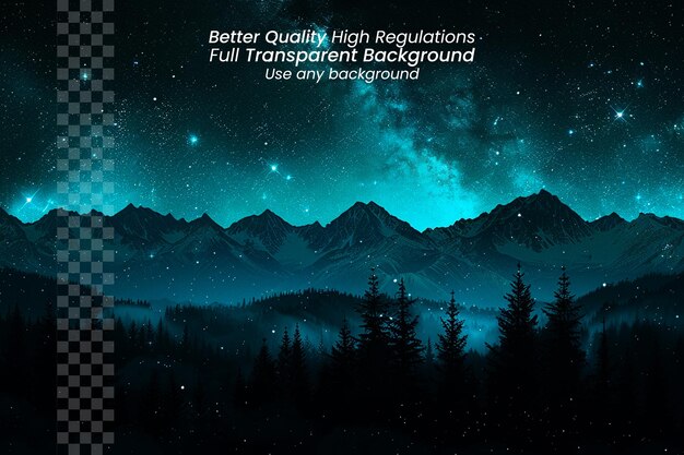 PSD a poster for better safety and safety with a mountain backdrop