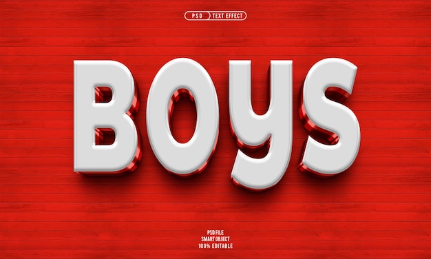 PSD a poster for boys boys by the brand of boys