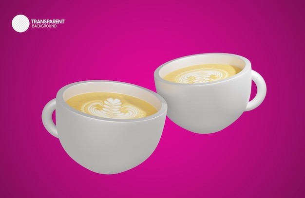 A poster for the brand's brand new latte.