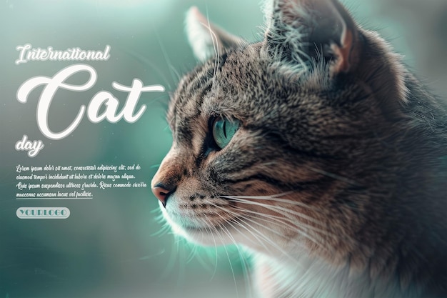 a poster for a cat named cat national cat