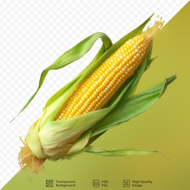 a poster of corn with the word organic on it