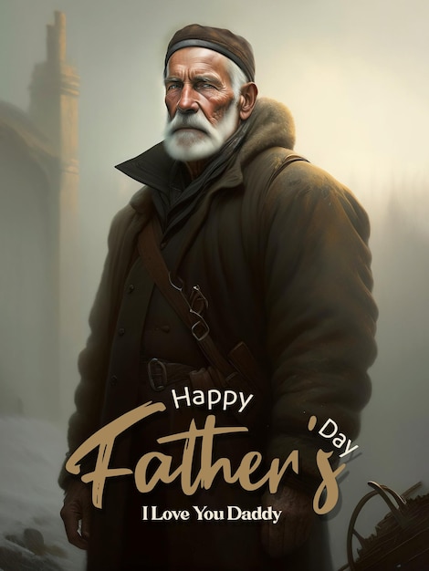 A poster for a father's day celebration