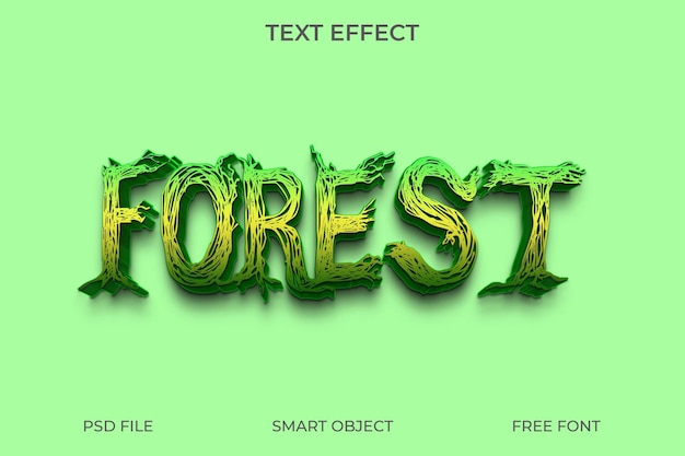 a poster for the forest preserve with the text forest on it