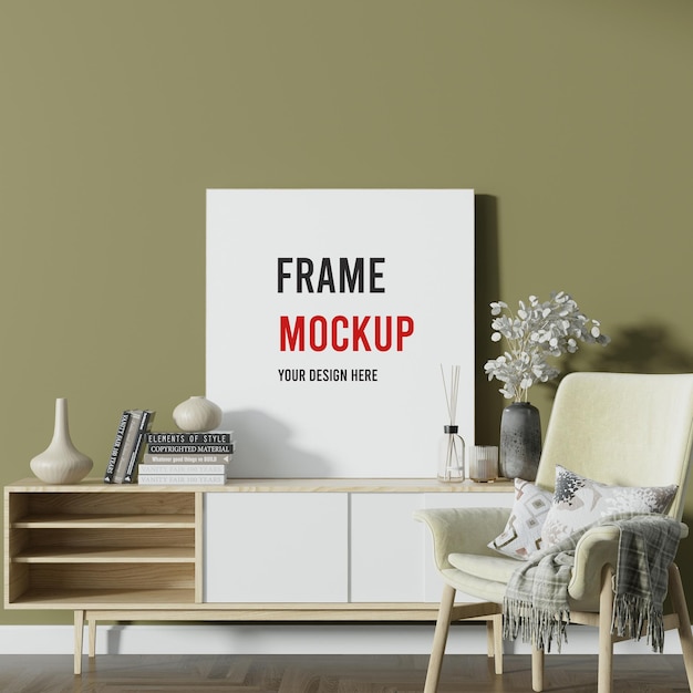 Poster frame mockup