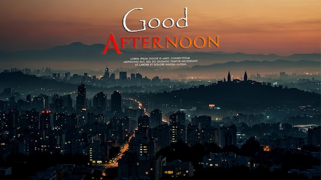 poster for good morning after the storm