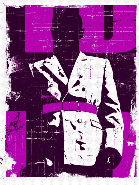 PSD a poster for the lg com shows a man wearing a suit and a shirt with the word l on it