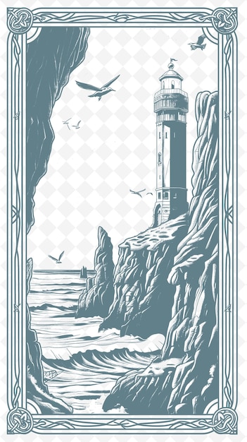 a poster for the lighthouse by person