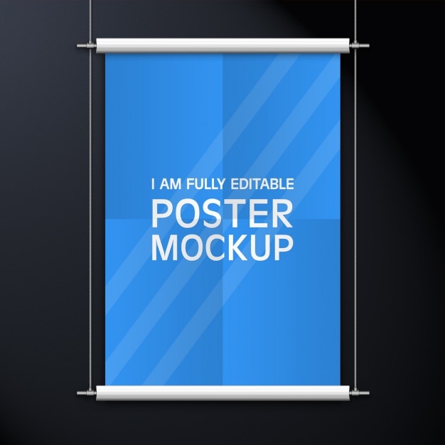 Poster mock up design