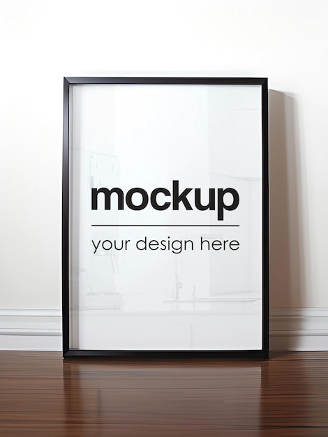 Poster Mockup Framed Artwork Interior render Art Showcase