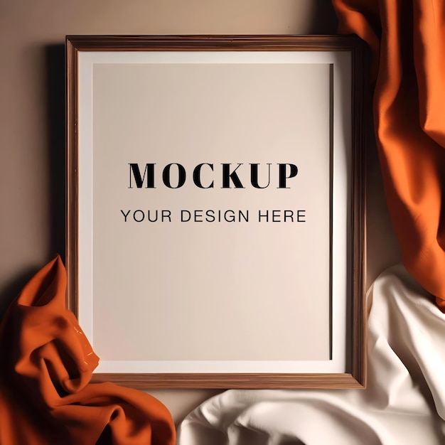 PSD poster modern mockup