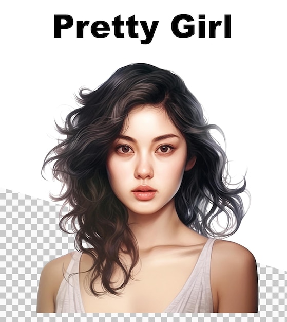 A poster for the movie pretty girl