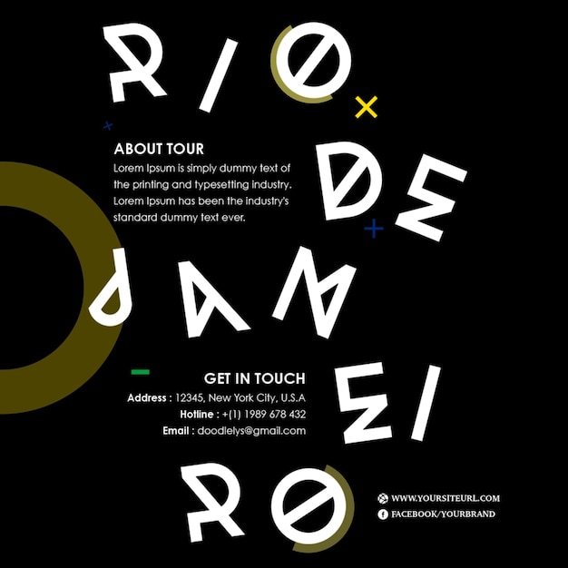 a poster for a ride with the words ride