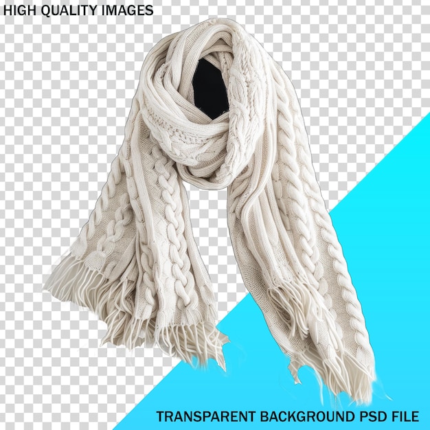 a poster for a scarf that says high quality