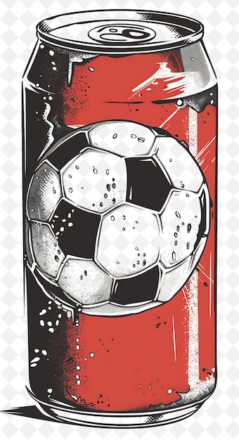 PSD a poster for a soccer ball that sayssocceron it