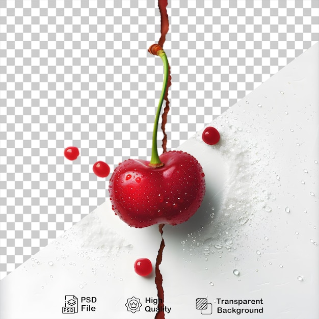 PSD a poster with a cherry on it that says quot yogurt quot