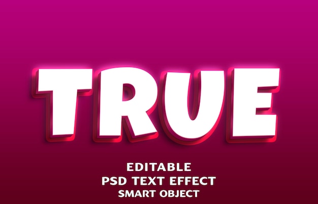 a poster with the word true on it