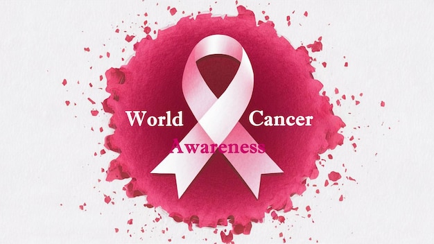 a poster for world aids cancer awareness