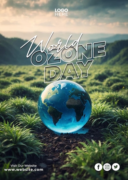 PSD poster for the world day may day dayworld ozone day