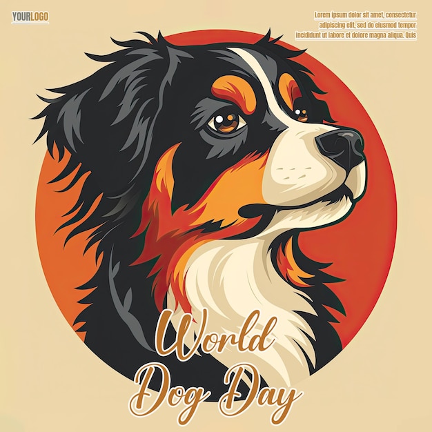 a poster for the worlds dog that says world day