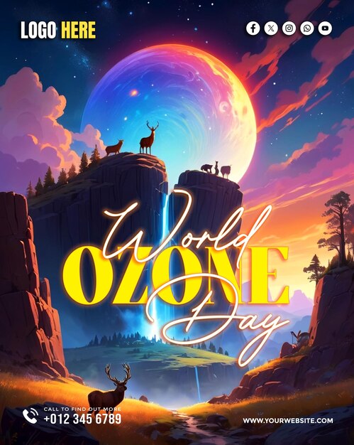 a poster for the worlds only one day