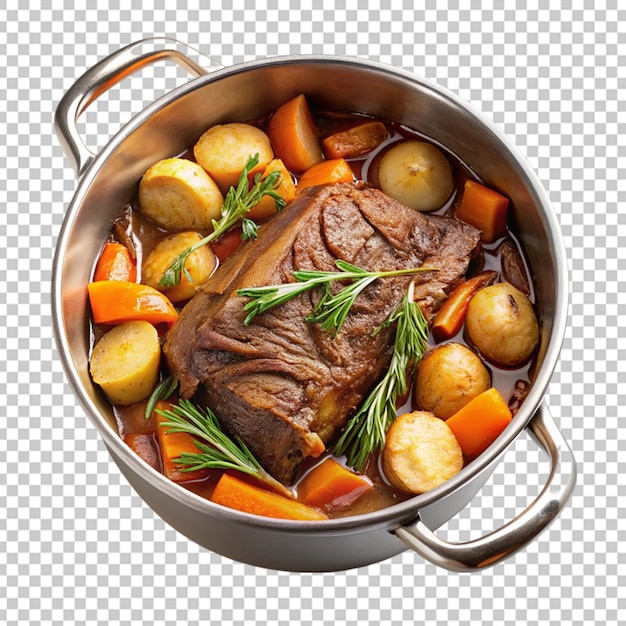 pot roast isolated transparent background