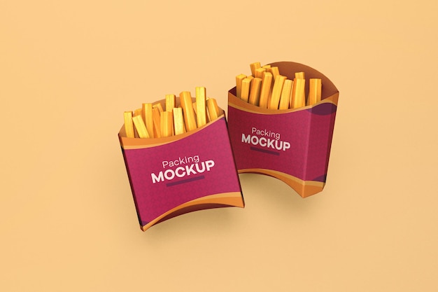 potato packaging mockup