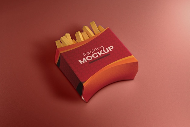 potato packaging mockup