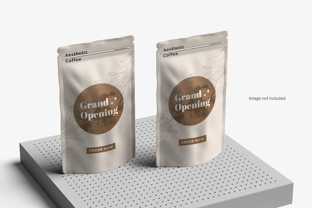 POUCH COFFEE MOCKUP