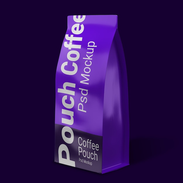 Pouch Coffee Mockup