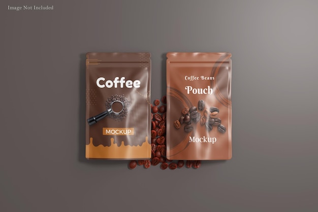 Pouch Coffee Mockup