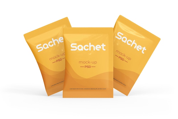 Pouch sachet mockup