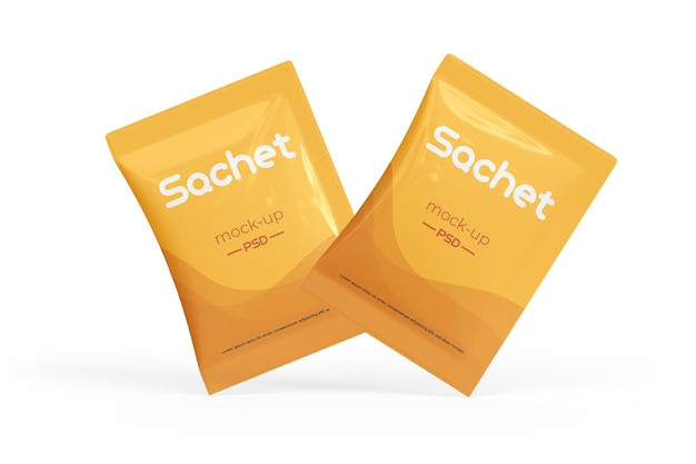 Pouch sachet mockup