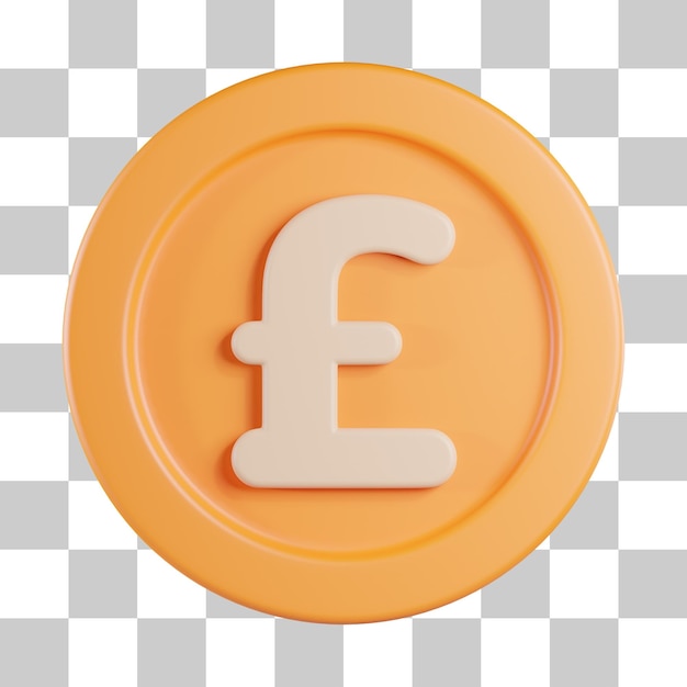 Pound 3D Icon