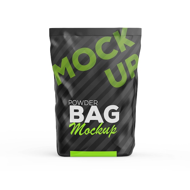 Powder Bag Mockup