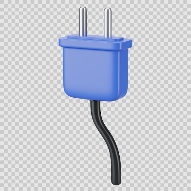 Power plug 3d icon