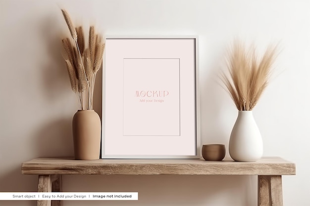 Premium Frame PSD Mockup