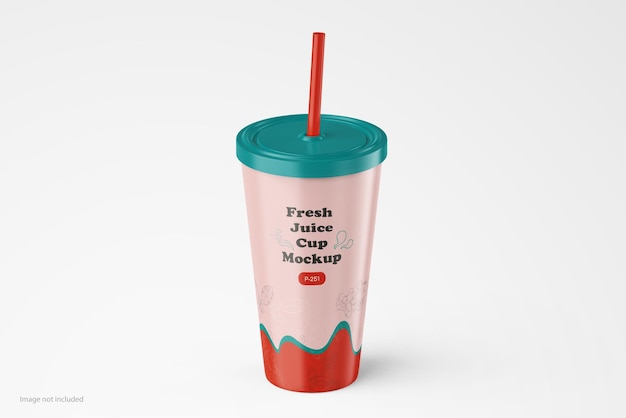 PSD premium matte finish customizable tumbler mockup for corporate branding plastic cup