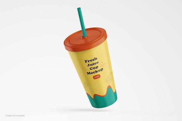 PSD premium matte finish customizable tumbler mockup for corporate branding plastic cup