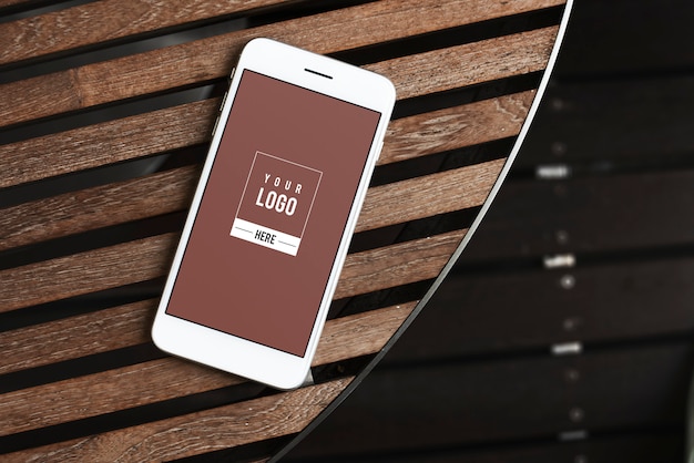 PSD premium mobile phone screen mockup template