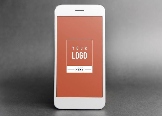 Premium mobile phone screen mockup template