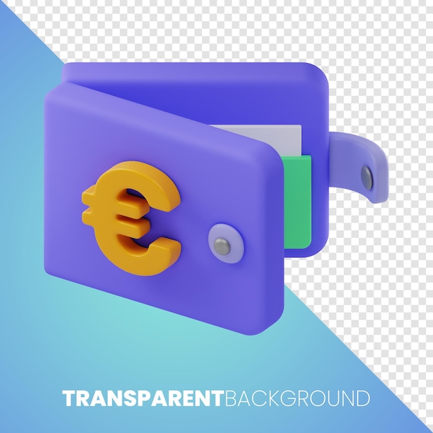 Premium Money Finance icon 3d rendering High Resolution PNG tranparent background