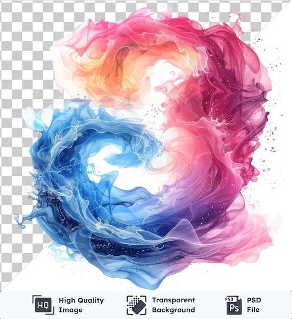 premium neon paint waves vector symbol tide blue and pink color splashing on a isolated background