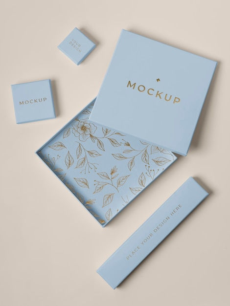 Premium packaging mock-up assortment