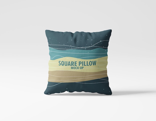 Premium Quality Square Pillow Cushion Mockup