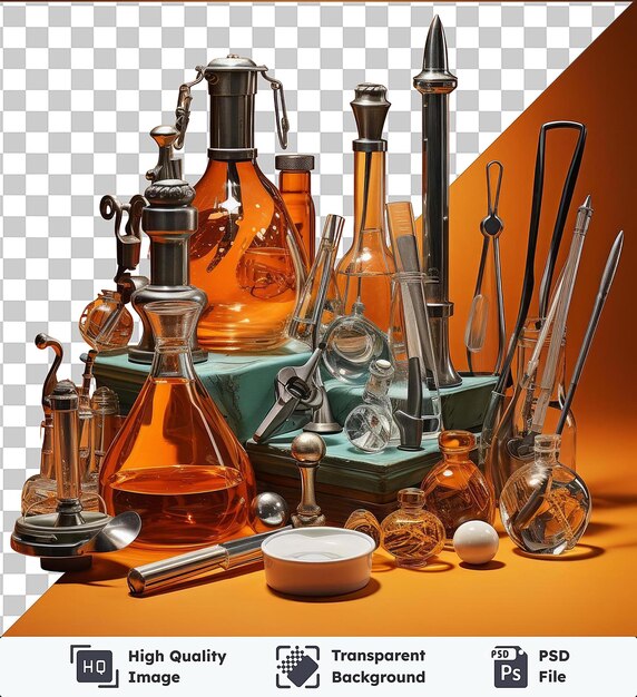 Premium of realistic photographic Glassblower_s tools