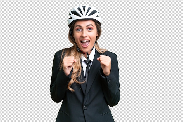 Pretty Uruguayan woman over isolated background