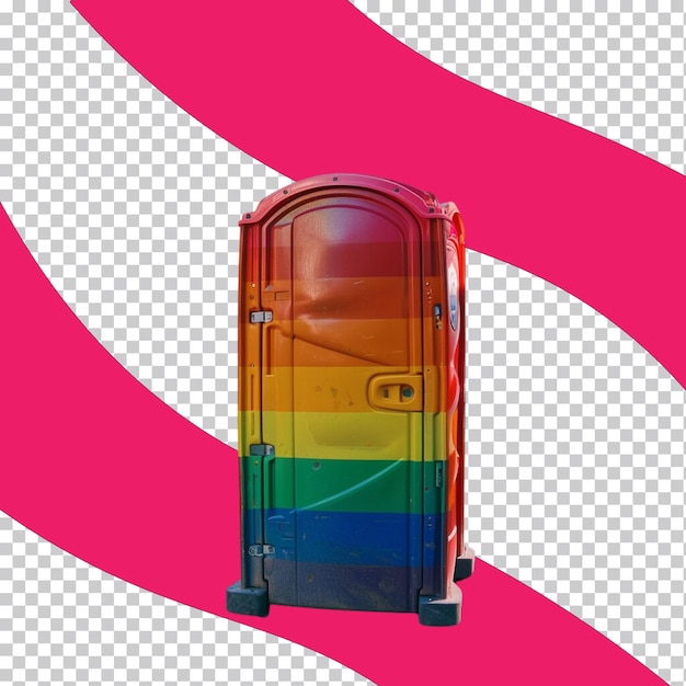 Pride month celebration isolated on transparent background