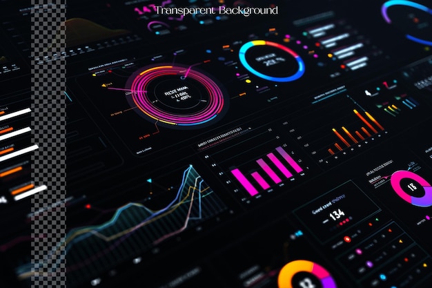 The primary goal of interactive infographics is to incr on transparent background