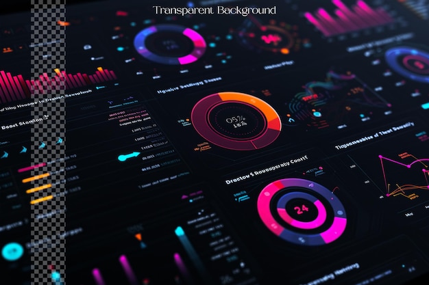 The primary goal of interactive infographics is to incr on transparent background