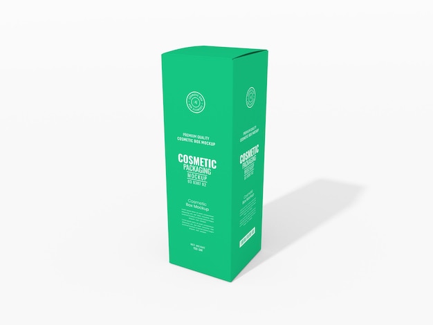 Product Paper Box Branding Mockup